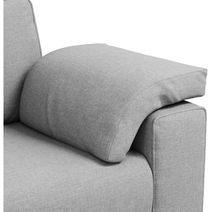 vidaXL 3-Sitzer-Sofa Wolkengrau 220 cm Stoff 4105245 – Bild 7