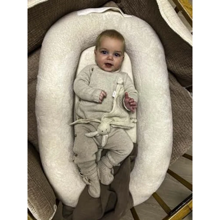 Koeka Babynestchen - Malmo Pebble Weiß off white – Bild 4