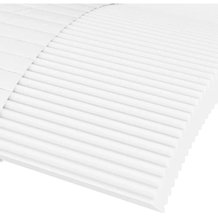 vidaXL Schaumstoffmatratze für Kinder Weiß 80x160 cm Härtegrad H2 H3 4016552 – Bild 5