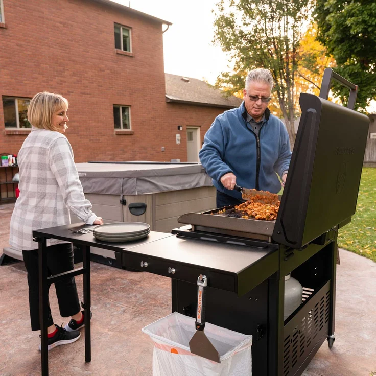 Blackstone 36" Griddle Grillstation mit Klapptisch – Bild 20