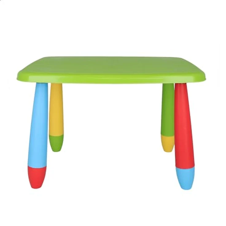 Mueblear 90046 Kindertisch, rechteckig, Kunststoff, Grün, 73 x 58 x 48 cm – Bild 8