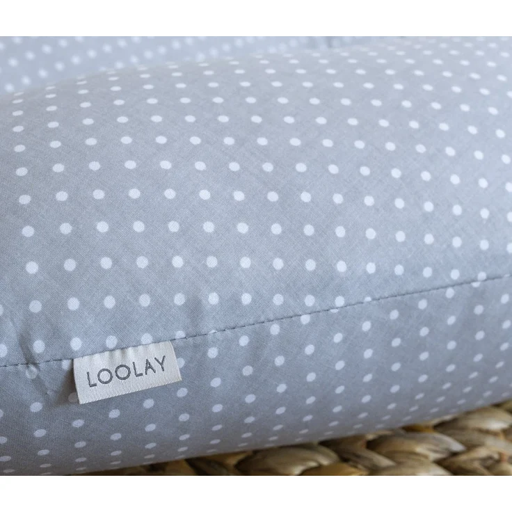 Loolay Seitenschläferkissen M/ L oder L/ XL Schwangerschaftskissen Stillkissen Schlafen Kissen, M/ L oder L/ XL Lagerungskissen + 100% Baumwolle Bezug 170 und 190 cm, Standard & X-LARGE Kissen SUPER Geschenk für Schwangern Seitenschläfer, LOOLAY® - 100... – Bild 3