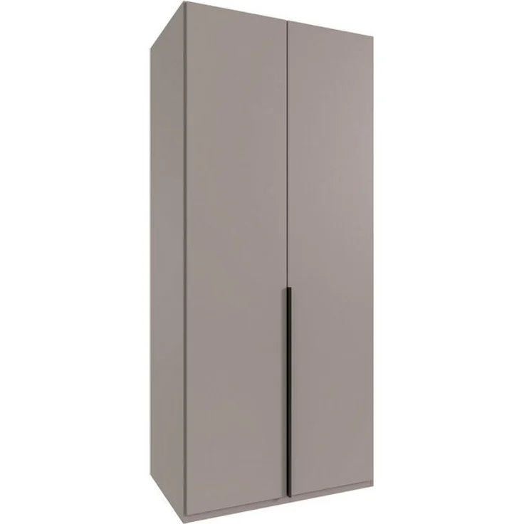 Wimex Kleiderschrank Mugano,in 5 Breiten,2 Höhen,2 Tiefen, viele Farben, Made in Germany (in Basic oder Premium Ausstattung) mit langen Griffen aus Metall, mit oder ohne Spiegel – Bild 4