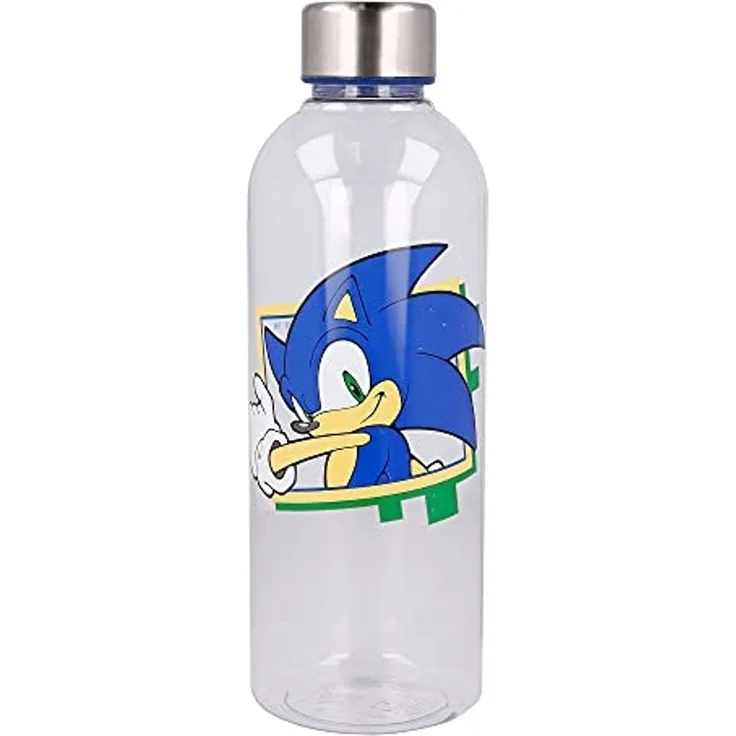 Sonic Trinkflasche 850 ml – Wasserflasche für Schule & Sport