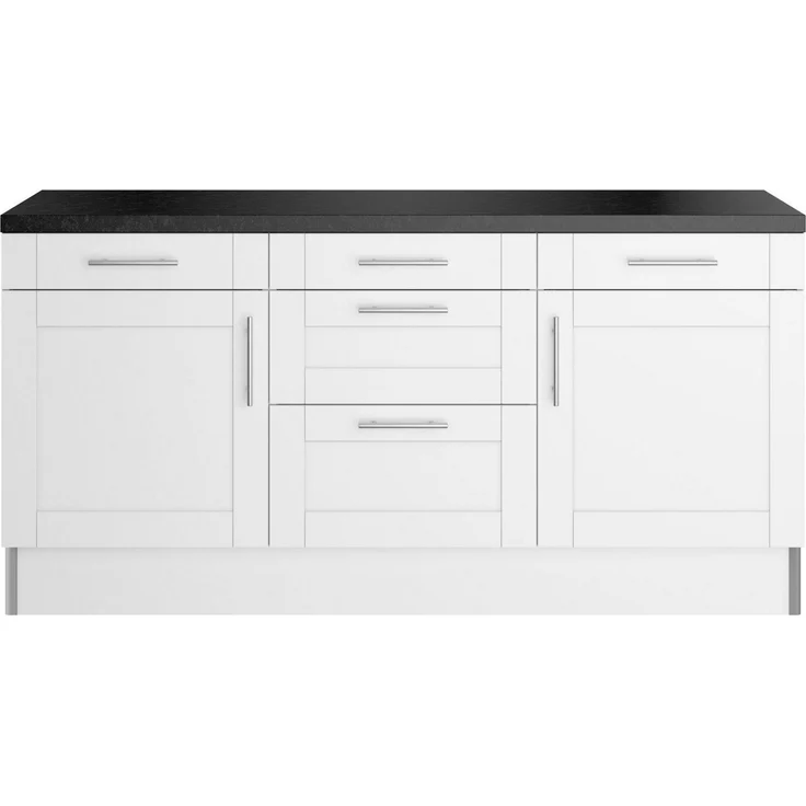 OPTIFIT Küche Ahus, 180 cm breit, ohne E-Geräte, Soft Close Funktion, MDF Fronten – Bild 2