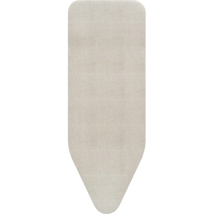 Brabantia Bügelbrettbezug C 124x45 cm – Denim Grey | Oberschicht 100% Baumwolle, 8 mm Schaumstoffpolsterung | Perfekt für Bügelbretter der Größe C | Langlebig, waschbar, leicht aufzuziehen