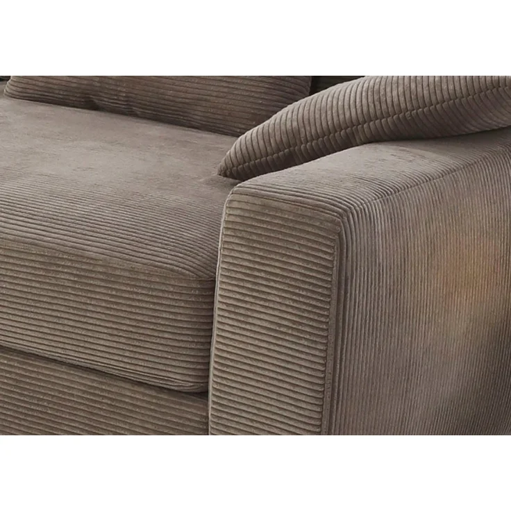 Jockenhöfer Gruppe Big-Sofa Milano XXL, B: 290 cm, mit Zierkissen, Relaxfläche 120x240 cm, Federkern – Bild 2