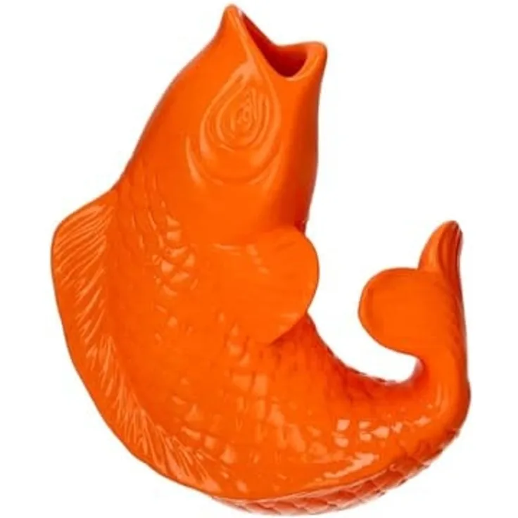 Gift Company Mamsell Koi Fisch Vase XS neon orange