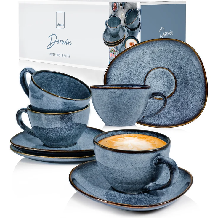 SÄNGER Kaffeetassen Set Darwin für 4 Personen – Bild 1