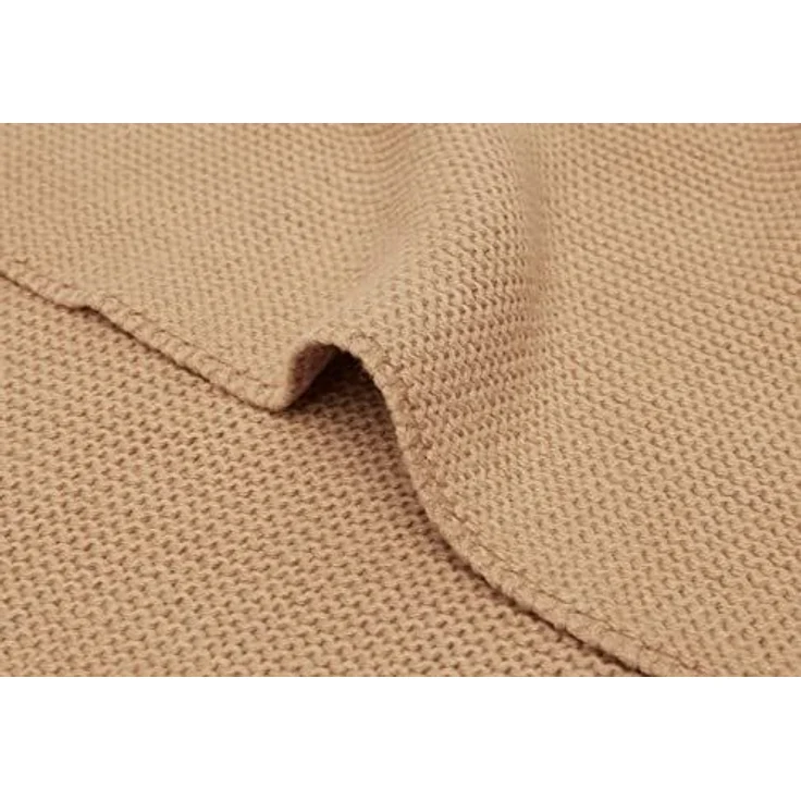 Jollein Babydecke - Basic Knit - 75x100 cm - Biscu – Bild 6