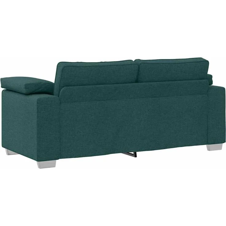 vidaXL Zweisitzer-Sofa Dunkelgrün 180 cm Stoff 4105232 – Bild 6