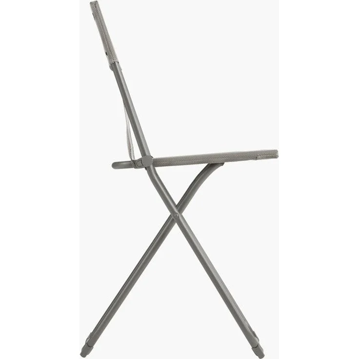 Balcony II Klappstuhl, Batyline® Bezug: CB Terre 8556 Titane LFM5167 – Bild 2