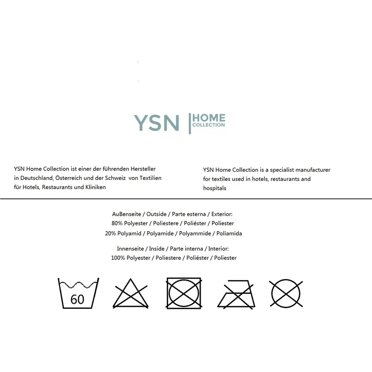 YSN Home Collection Waschhandschuh Flauschige Mikrofaser Waschhandschuhe Waschlappen 16x21cm, (8-St), Mit Schlaufe zum aufhängen – Bild 7