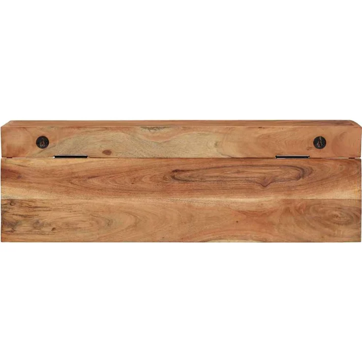 vidaXL Garderobenständer 73 x 19 x 23 cm Braun Massivholz Akazie 4102746 – Bild 6