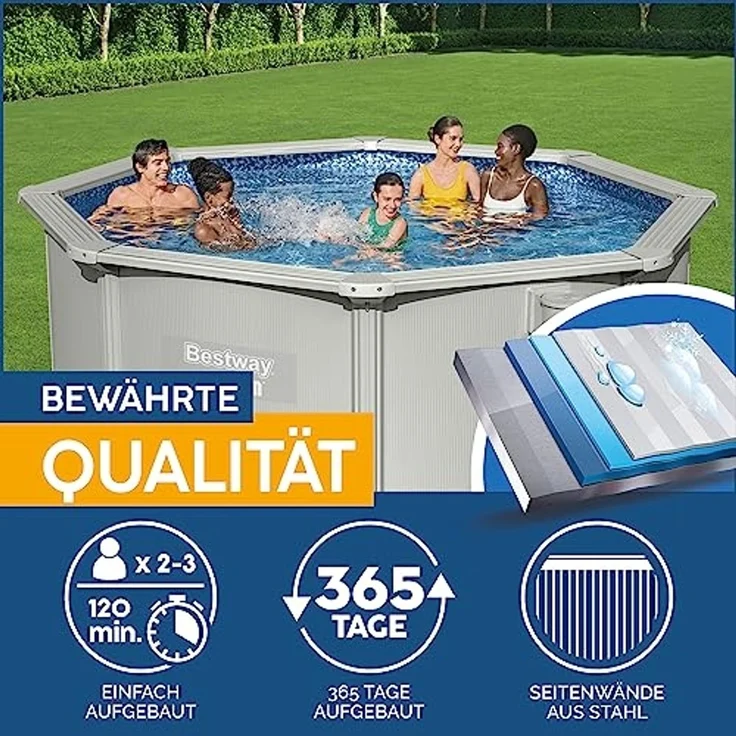 Bestway 'Hydrium™ Swimmingpool-Set Ø 300x120 cm – Bild 6