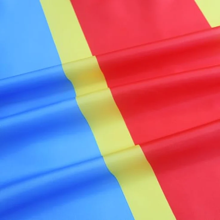 AZ FLAG - Flagge Demokratische Republik Des Kongo - 90x60 cm - Kongolesische Fahne 100% Polyester mit Messing-Ösen - 50g – Bild 3
