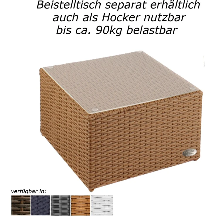 RS Trade Gartenliege Sonnenliege Verona High – Bild 9