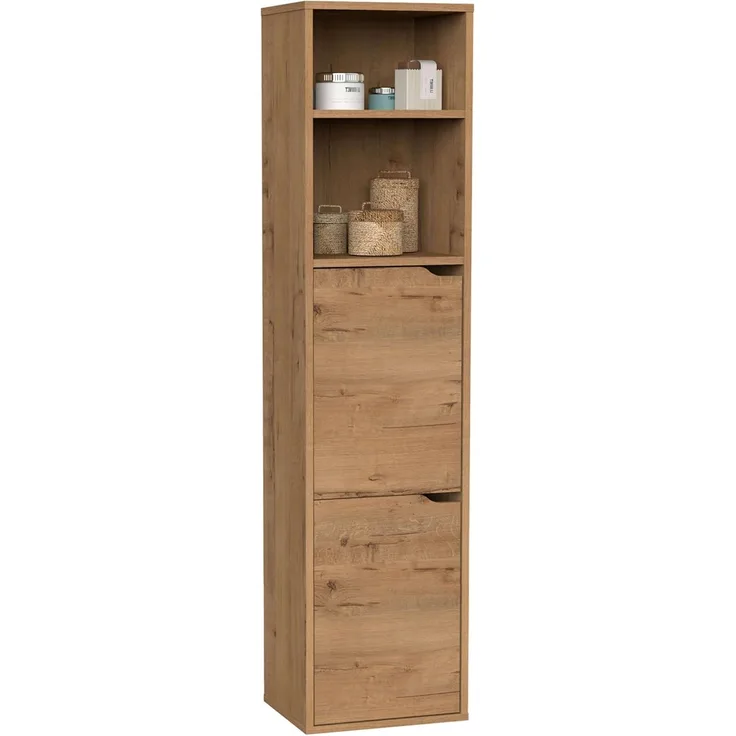 MUEBLES PITARCH Nadia-Säule, Eiche Gold, 150 x 36,5 x 30 cm