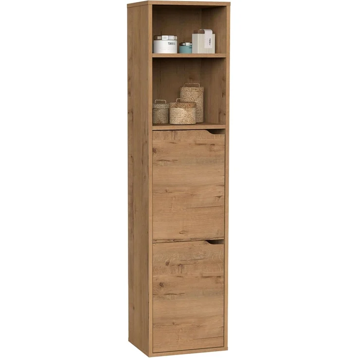 MUEBLES PITARCH Nadia-Säule, Eiche Gold, 150 x 36,5 x 30 cm – Bild 1