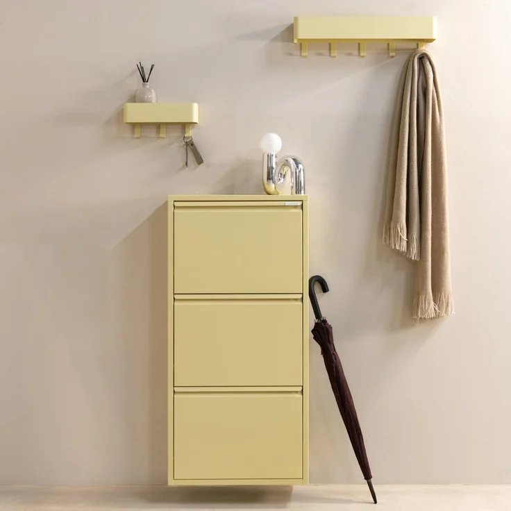 Spinder Design Wandgarderobe Dax Play 5 Butter Yellow – Bild 6
