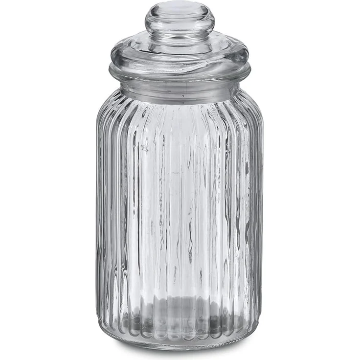 Zeller Present Vorratsglas Nostalgie, Glas, (4-tlg), nostalgisches Design – Bild 4