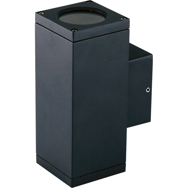 EVN 485016N IP54 GU10 max. 2x 11W 2-flmg. anthrazit Wandleuchte