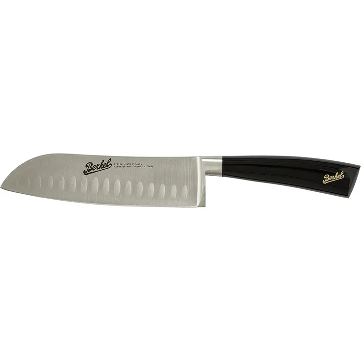 Berkel Elegance Santoku-Messer 18 cm Schwarz