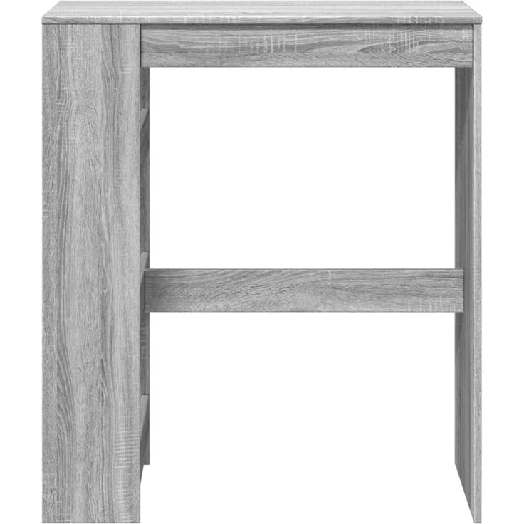 vidaXL Bartisch mit Regal, Holzwerkstoff, 90 x 40 x 103,5 cm, Grau Sonoma – Bild 3