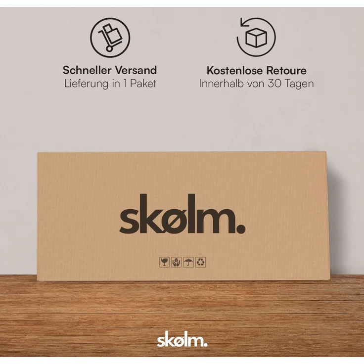 skølm 'Atria' Metallkommode, grün, 110x38x80 cm, mit 2 Schubladen und 2 Fächern – Bild 9