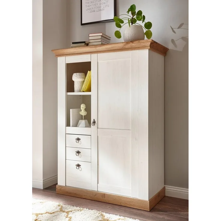 Home affaire Highboard Cremona, Höhe 139 cm