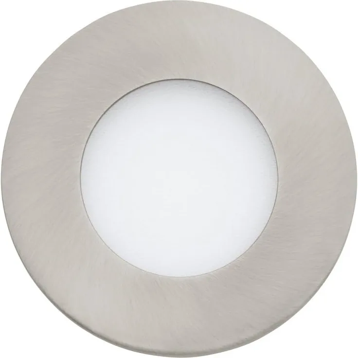 Eglo 32882 3er Set LED Einbauleuchten FUEVA-C in nickel-matt rund Ø8,5cm 2700-6500K dimmbar mit Connect Funktion