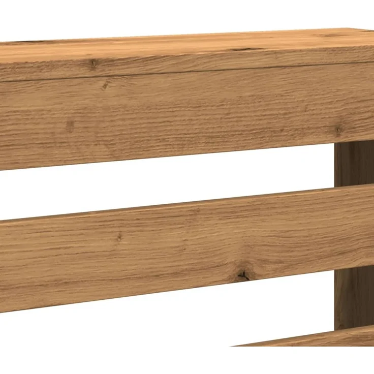 vidaXL Heizkörperverkleidung Artisan-Eiche 104x20x82 cm Holzwerkstoff 852698 – Bild 6