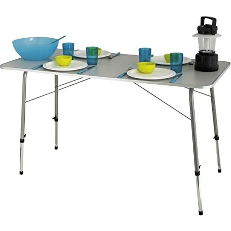 Eurotrail Campingtisch Cadiz Campingtisch 121 x 61 x 40/68cm