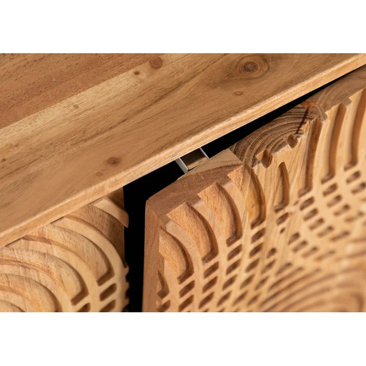 Sideboard Akazie 150x40x80 natur lackiert MARRAKESCH #115 – Bild 5
