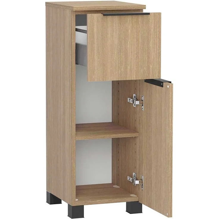 Unterschrank vito Menzo / Sheffield, Holzwerkstoff, Holzfarben, 30 x 79 x 35 cm – Bild 2