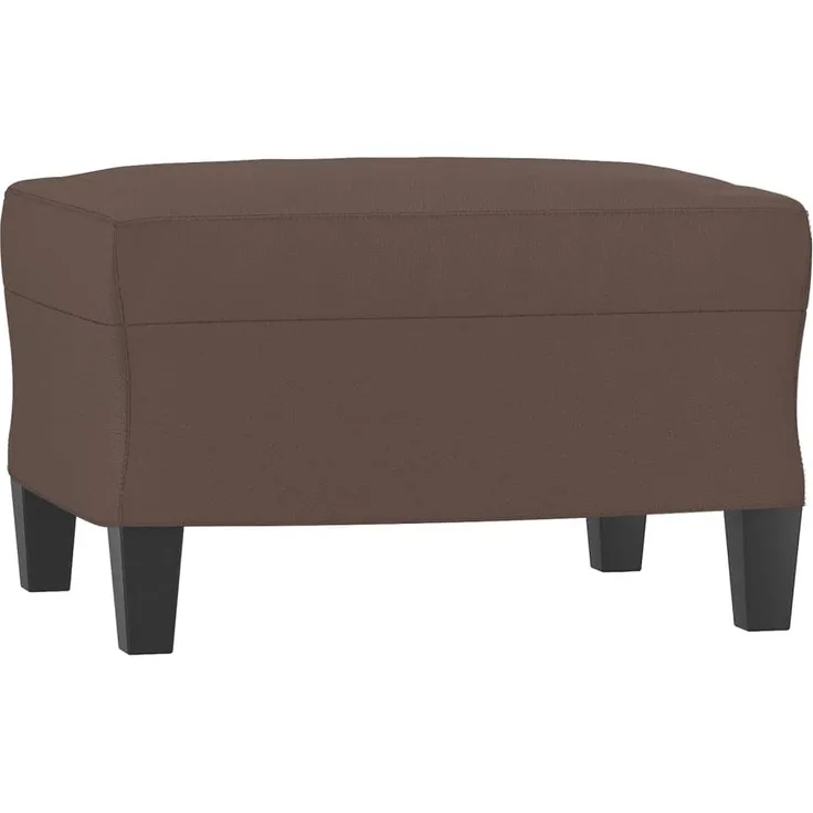 vidaXL Fußhocker Braun 60 x 50 x 41 cm Kunstleder [349337]