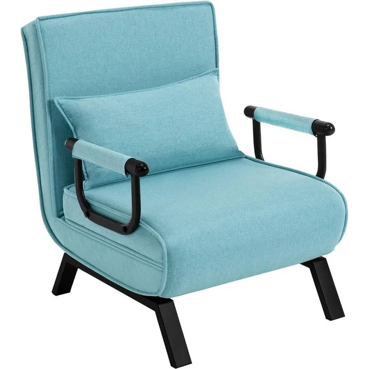 Woltu Schlafsofa, 1 Teile, Schlafsessel 3 in 1, mit Bettfunktion, Sofabett Gästebett – Bild 1
