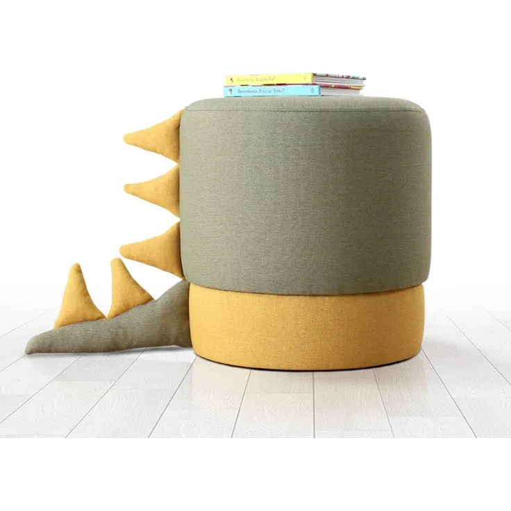 Hanah Home 'Moouv 3338 - Green' Pouffe, Grün, 37 x 38 x 37 cm