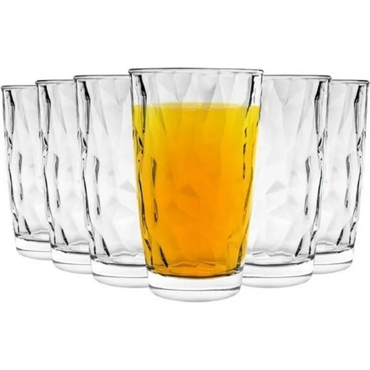 Becher Bormioli Rocco Diamond Durchsichtig Glas 470 Ml 6 Stück (Pack 6X) – Bild 2