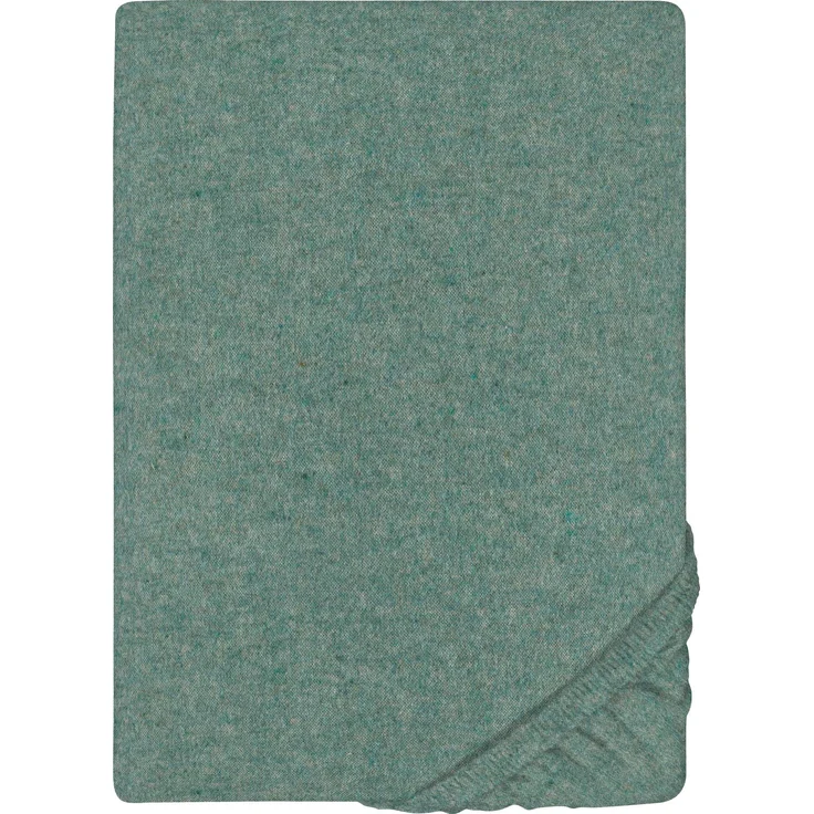 biberna Spannbetttuch , fichte, 1x 90x190 cm - 100x200 cm – Bild 5