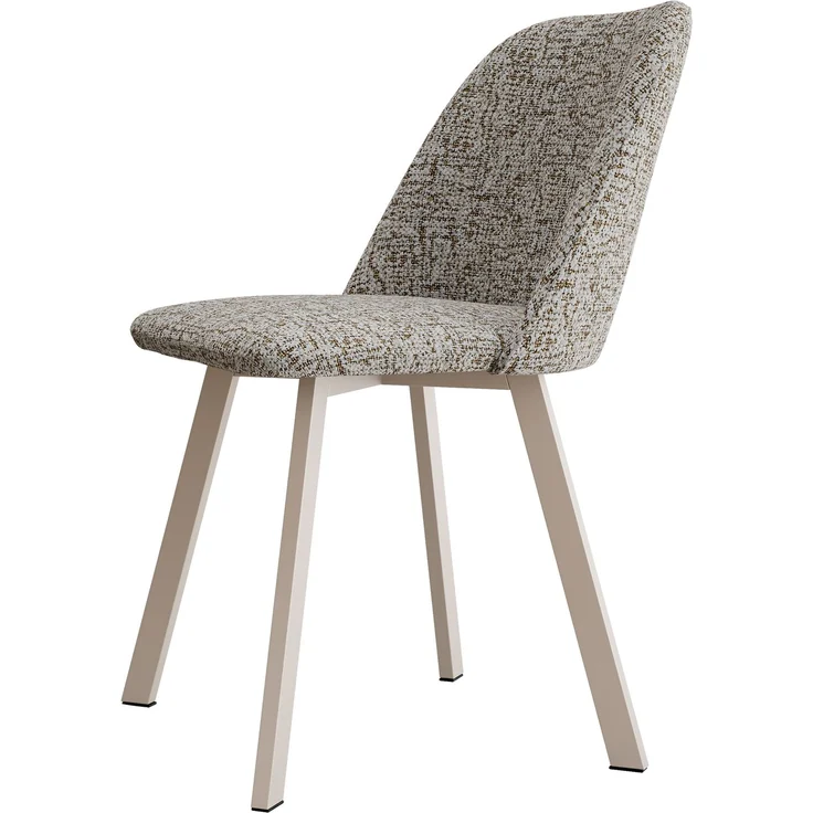 Mirjan24 Polsterstuhl K109 (Farbe: Bella 55), 80 x 58 x 47 cm – Bild 1