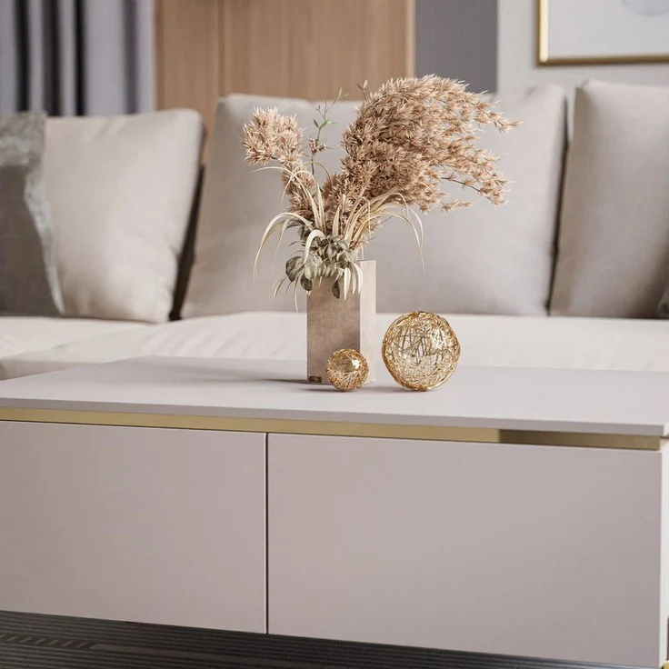 Lookway Couchtisch AURORA KASCHMIR mit Stauraum – Bild 3