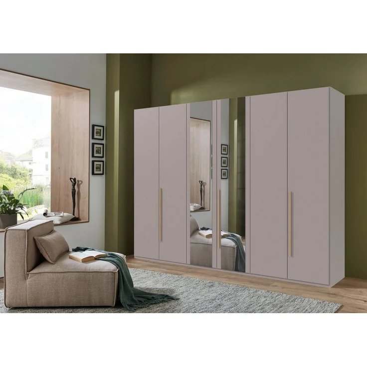 Wimex Drehtürenschrank London in den Breiten 180cm, 225cm und 270cm erhältlich, inkl. Spiegel Kleiderschrank wahlweise mit Basic- o. Premium-Ausstattung erhältlich – Bild 2