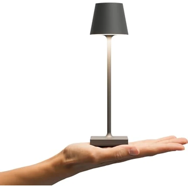 SIGOR LED Tischleuchte NUINDIE Pocket Graphitgrau, Dimmbar, 1 LED Platine, 2.700 K / 2.200 K – Bild 2