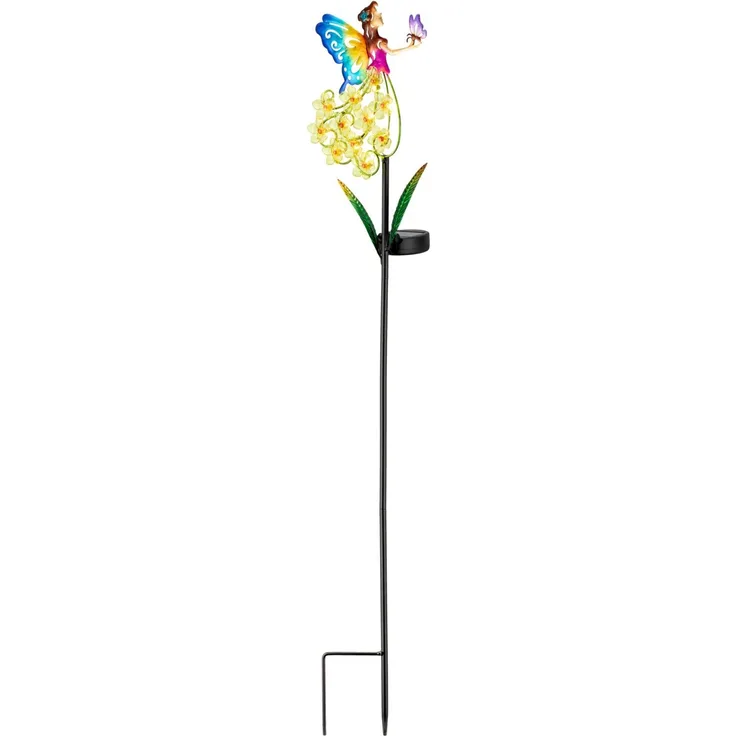 Ambia Garden Solarleuchte 'SOLARLEUCHTE', Kunststoff multicolour, 6 x 86 x 14 cm, Outdoor