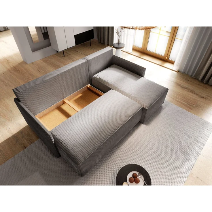 Masseno Ecksofa PERUSI mit Schlaffunktion L-Form, Sofa mit Bettkasten – Bild 3