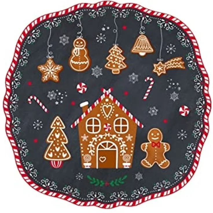 EasyLife Kuchenteller Gingerbread, Spülmaschinengeeignet