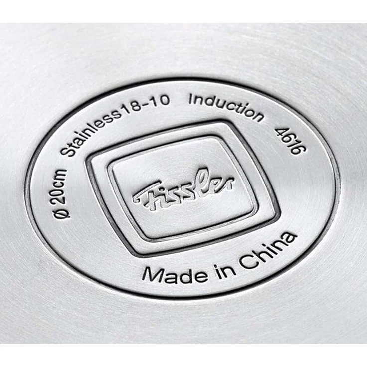Fissler Kochtopf Häppchen, Edelstahl 18/10 (2-tlg), Induktions-geeignet, inklusive Glasdeckel – Bild 5