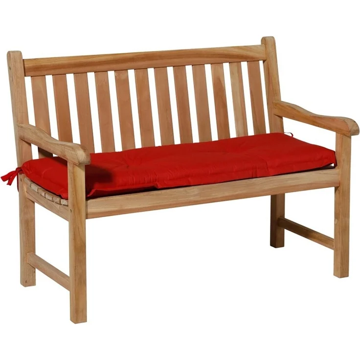 Allibert Basic rot Auflage zu Bank 150 cm 50% Baumwolle / 50% Polyester – Bild 3