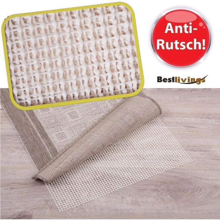 Teppich Gleitschutz Antirutschmatte Teppichunterlage in 6 verschiedene Größen, Auswahl: 200 x 300 cm – Bild 1